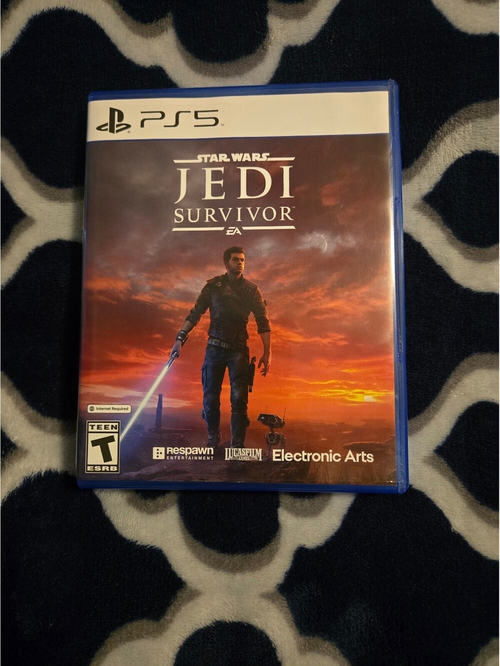 Star Wars Jedi Survivor PS5 Game Electronic Arts - Complete Case and Disc